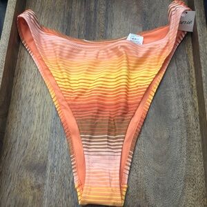 Aerie Sunset Striped Bikini Bottom